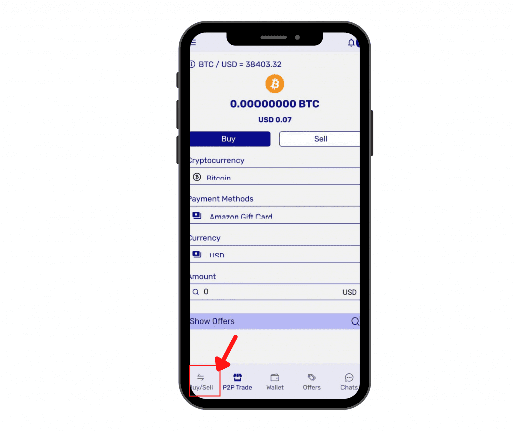 Steps on How to buy Bitcoin with mobile money Ghana on Mybitstore
